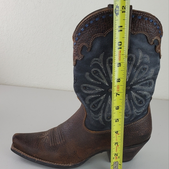 Ariat Western Cowgirl Boots Leather Women’s Size 9 B - Picture 6 of 16